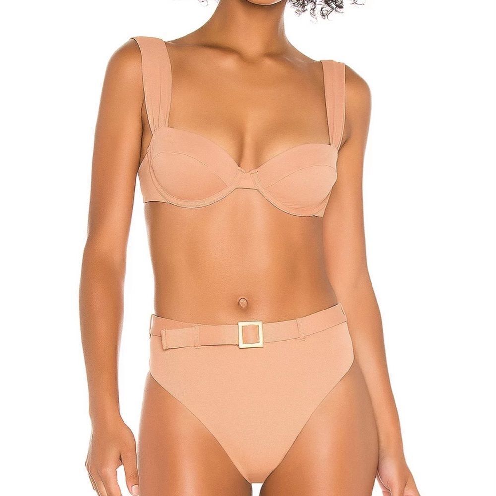 Weworewhat Claudia Bikini Top (L) bottom (S)
